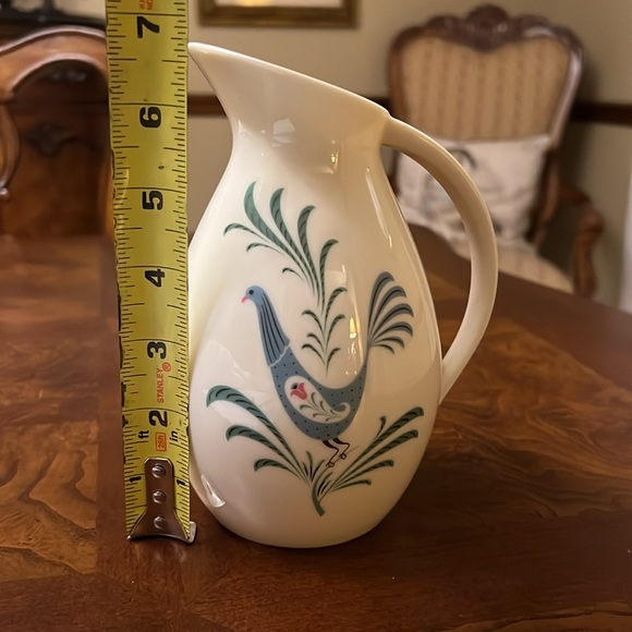 Lenox Porcelain Blue Bird Pitcher. - Picture 7 of 7